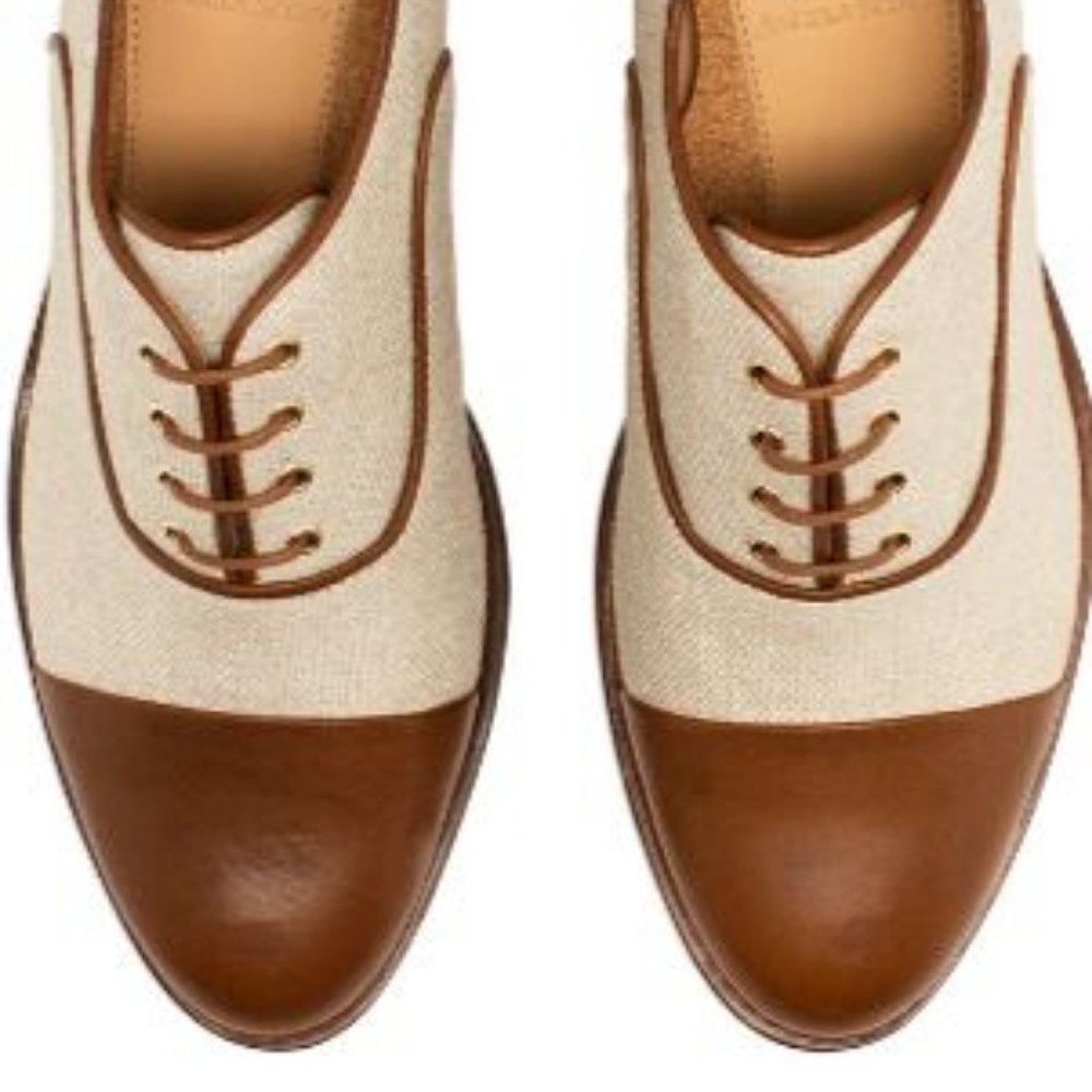 *SOLD*Office of Angela Scott Ms. Maisel heeled oxford 38 - Picture 3 of 12